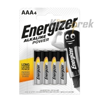 Bateria Energizer - AAA - LR03 - 4 szt. - blister